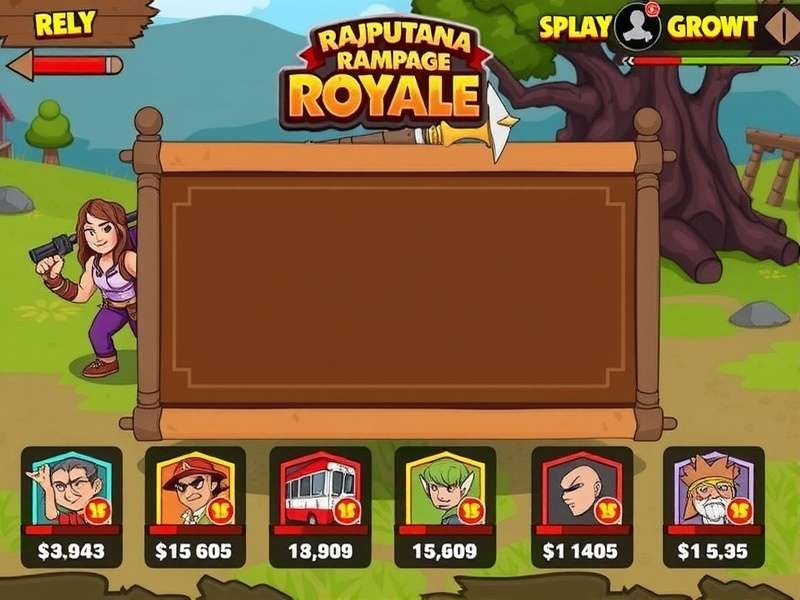 Rajputana Rampage Royale character selection